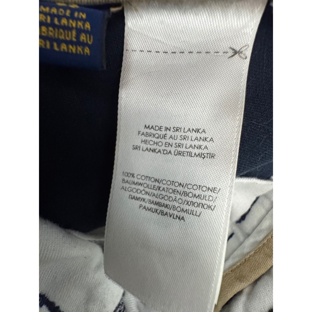Polo Ralph Lauren Mens Navy Blue Cotton Cargo Shorts Size 33 Utility Relaxed Fit - Picture 7 of 10